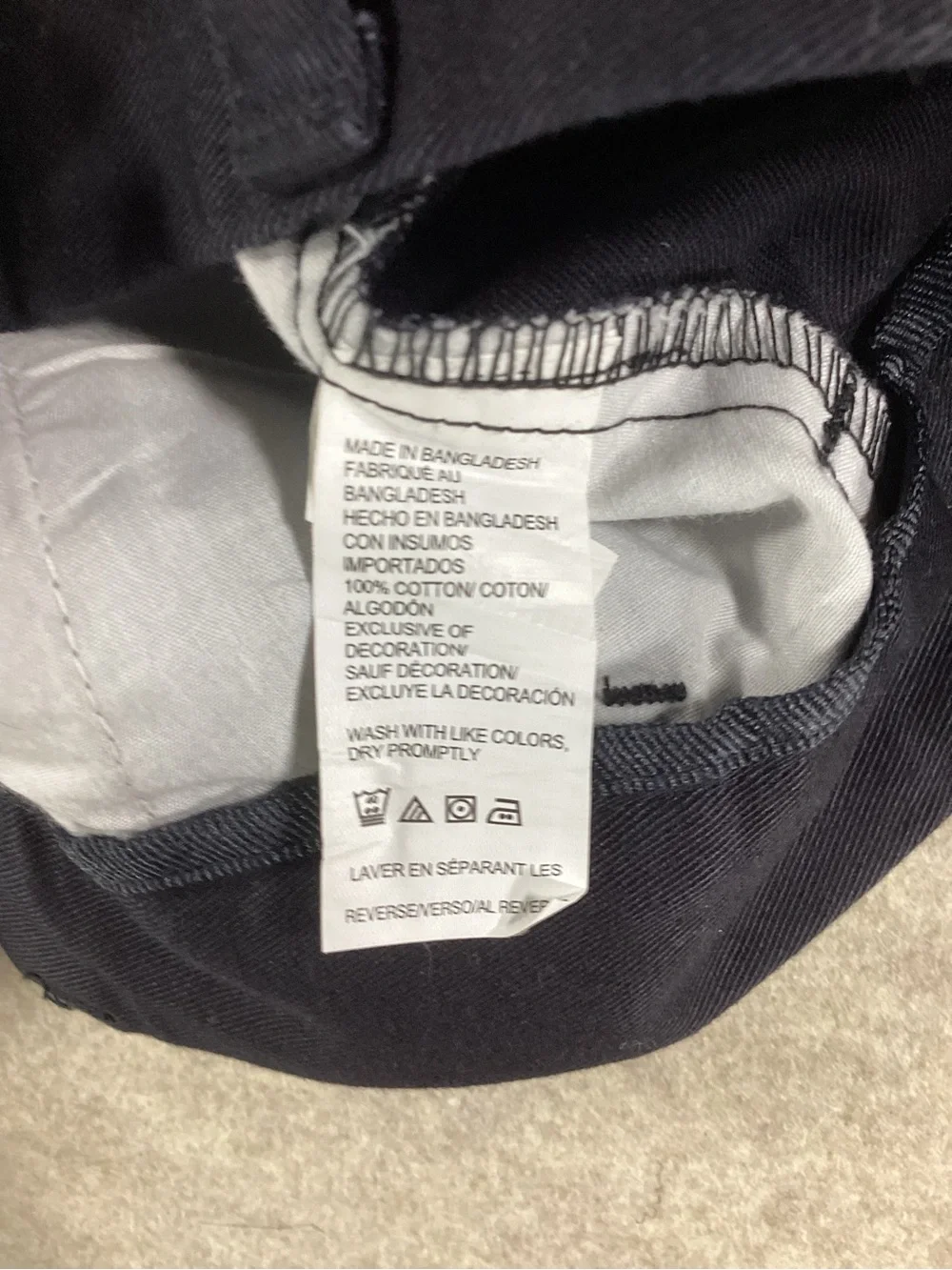 Izod Men's Black Chinos